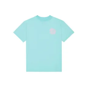 Single Jersey Cracked Print T-Shirt (Arsham Green)