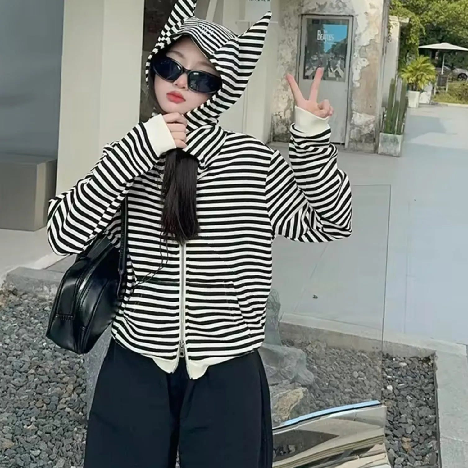 Striped Devil Hoodie (Kids)