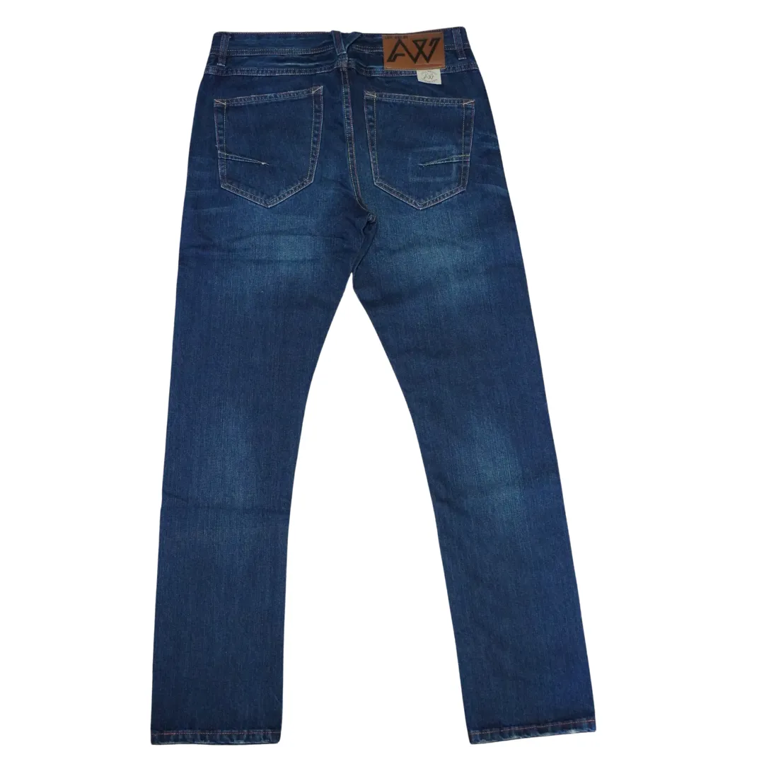 'Tom Ripe' Athletic Selvedge Jeans