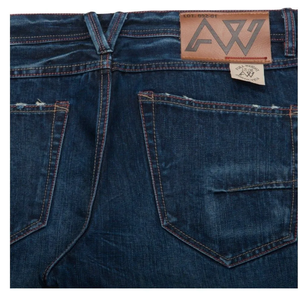 'Tom Ripe' Athletic Selvedge Jeans
