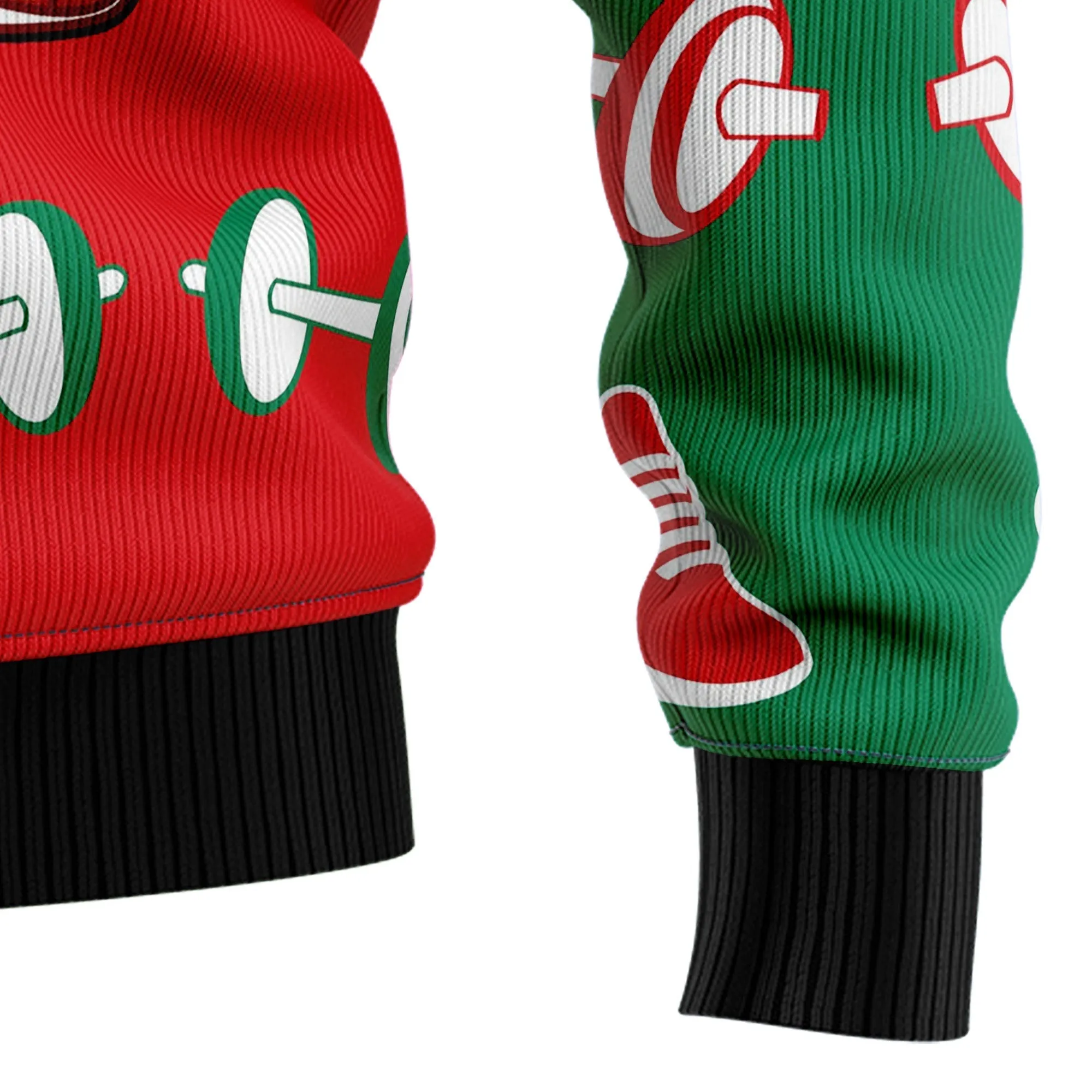 Ugly Christmas Sweater JulesRoche Warm & Trendy All-Over Print