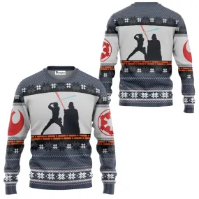 Ugly Christmas Sweater JulesRoche Warm Wool All-Over-Print