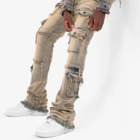 VINTAGE WASHED STACKED CARGOS