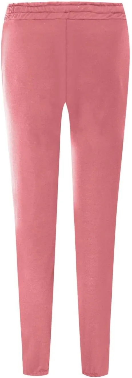 Womens Cinch Bottom Sweatpants Casual High Waisted Avtive Workout Joggers Trendy Plus Size Pants Fall Fashion Outfits