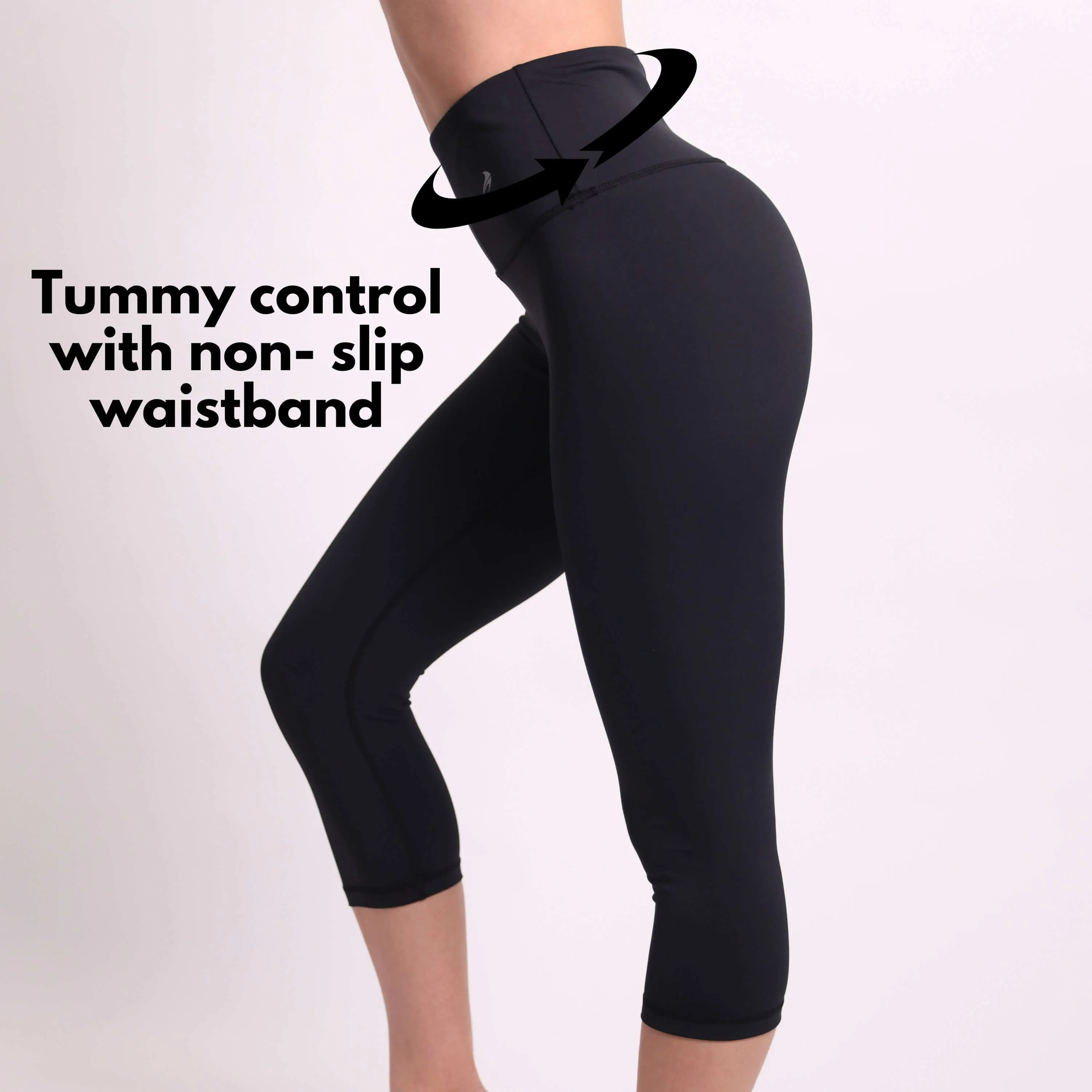Women's Compression Capris - Pink